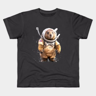 Space Groundhog Kids T-Shirt